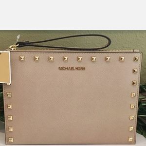 NWT Michael Kors Jetset Clutch